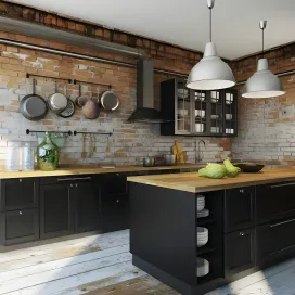 Kitchen ikea laksarbi